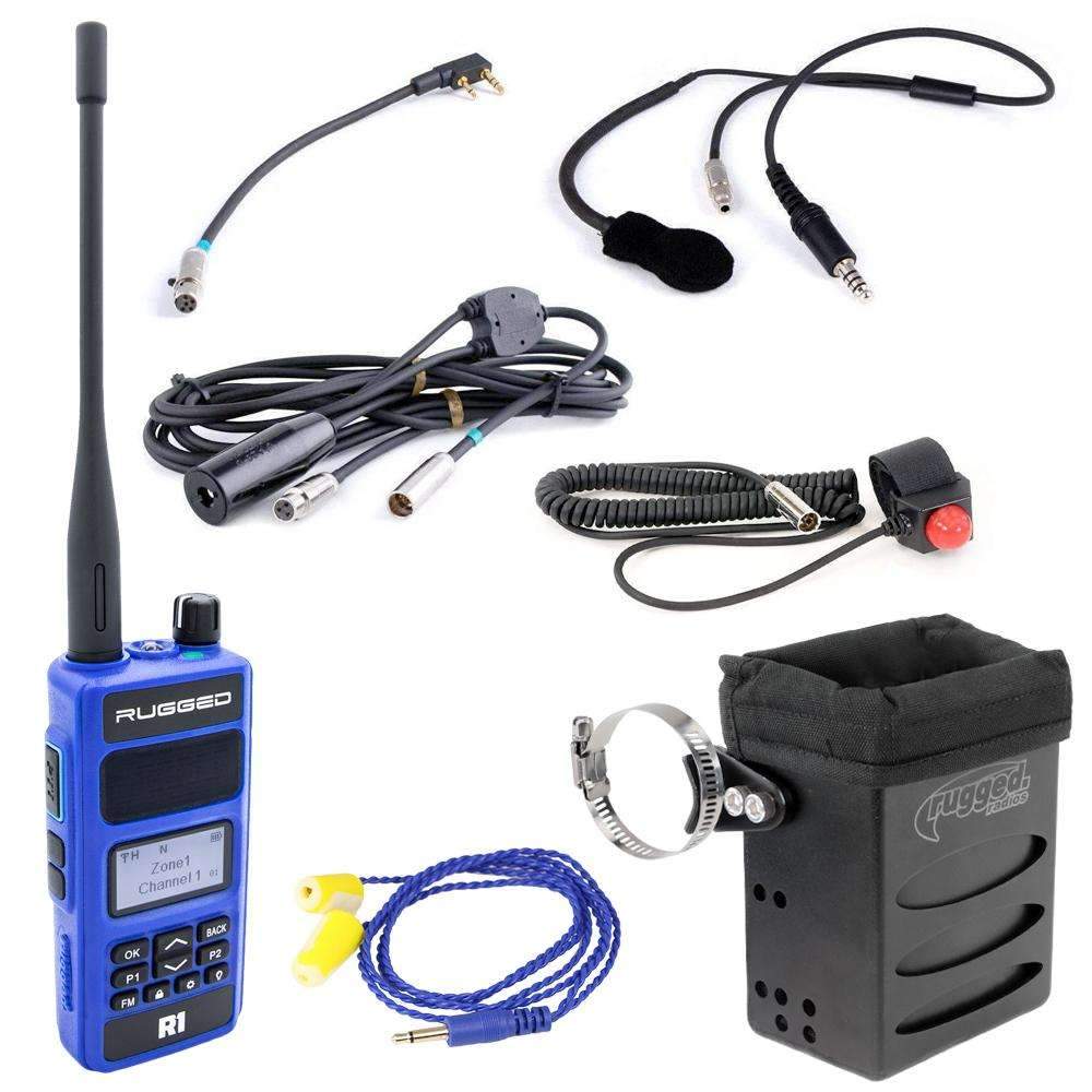 Rugged Radios The Driver - IMSA 4C Racing Kit with Rugged R1 Handheld Radio