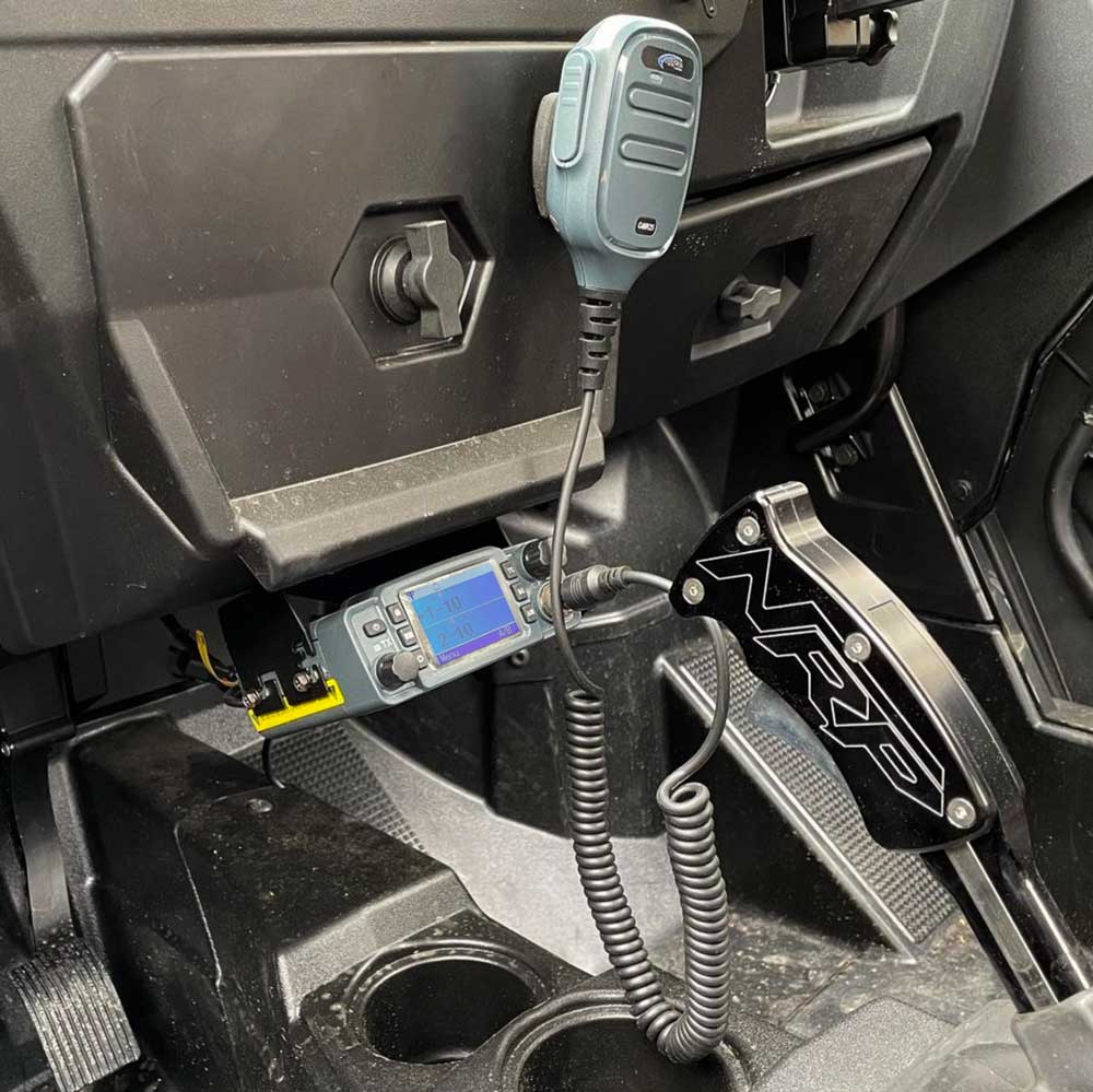 Rugged Radios Adventure Radio Kit - GMR25 Waterproof GMRS Mobile Radio Kit and External Speaker