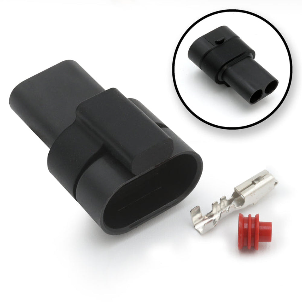 Rugged Radios Waterproof Power Plug Connector Kit (Male) – Upgrade or Replacement