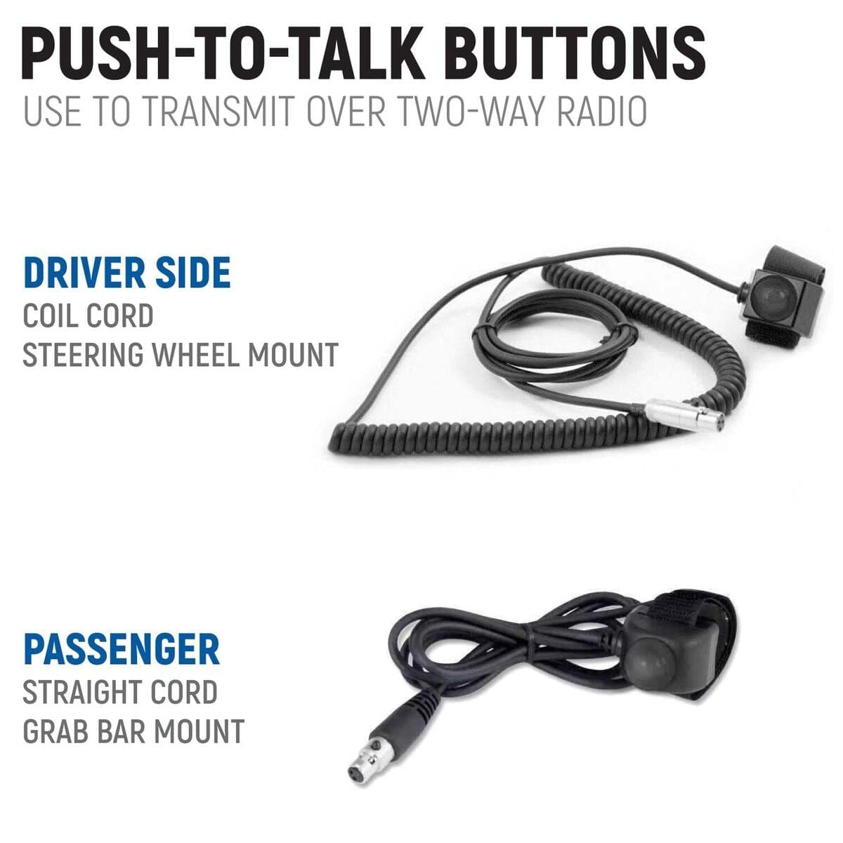 Rugged Radios Yamaha RMAX Complete Communication Kit with Rocker Switch Bluetooth Intercom and 2-Way Radio