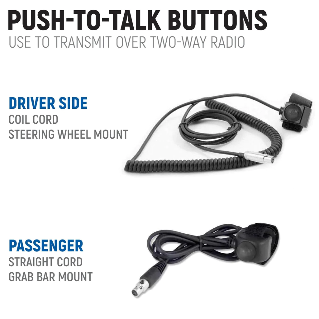 Rugged Radios Yamaha YXZ 1000R Complete Communication Kit with Intercom and 2-Way Radio