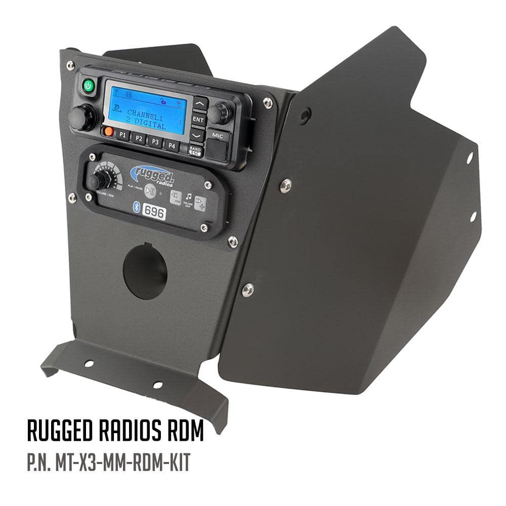 Rugged Radios Can-Am X3 Multi-Mount XL Kit