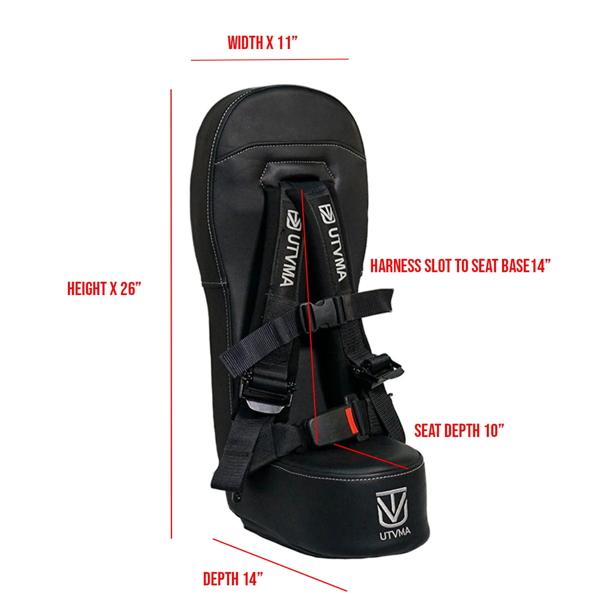 UTVMA Polaris RZR 800 Bump Seat (2008 -2014)