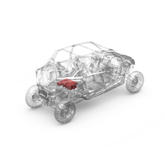 Rockford Fosgate 2019+ RZR Pro XP4 Rear Subwoofer Solution