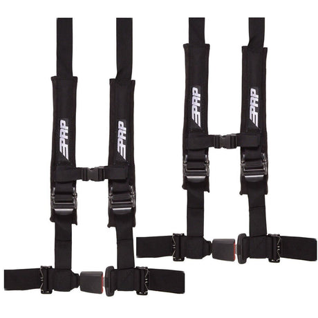 PRP 2" 4 Point Harness Kit (PAIR) with Automotive Style Latch