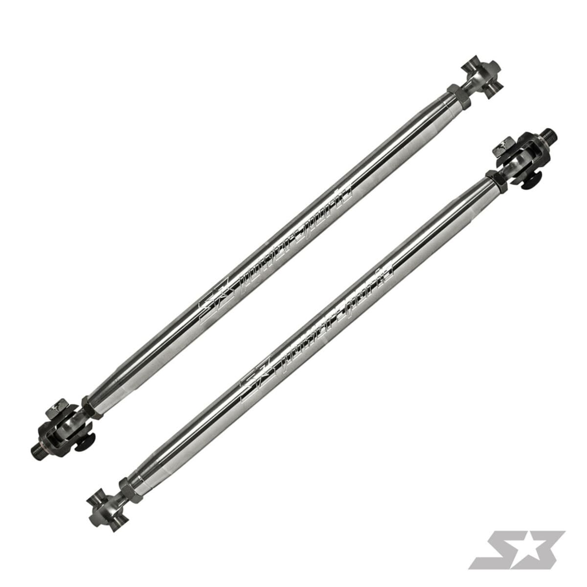 S3 Power Sports '17+ Can-Am Maverick X3 Billet Aluminum Tie Rods w/ Clevis