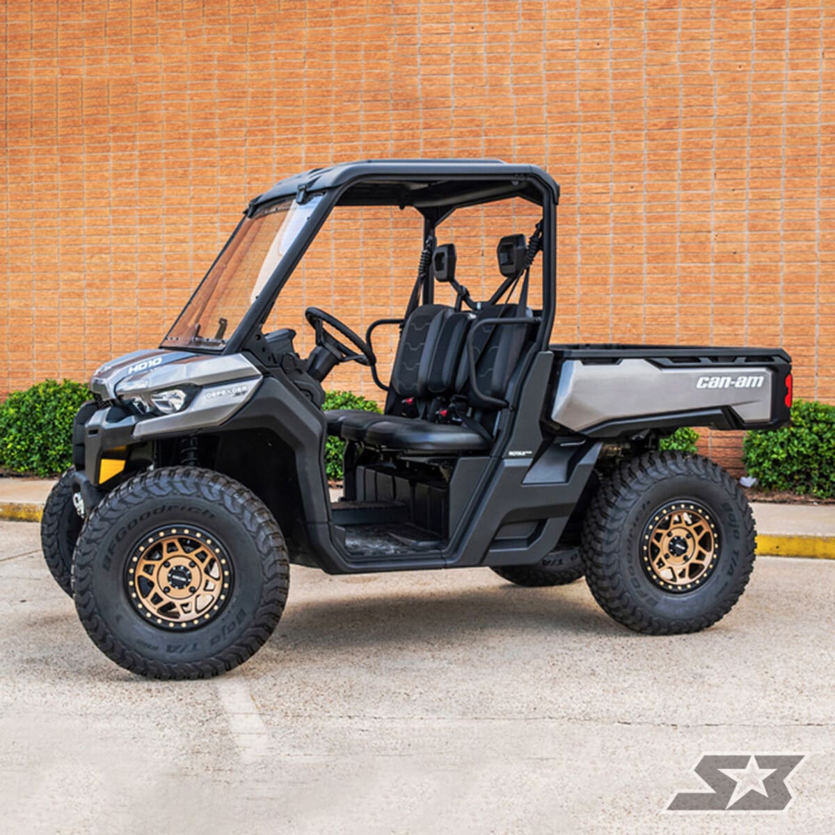 S3 Power Sports Can-Am Defender +2" Forward High Clearance A-Arm Kit