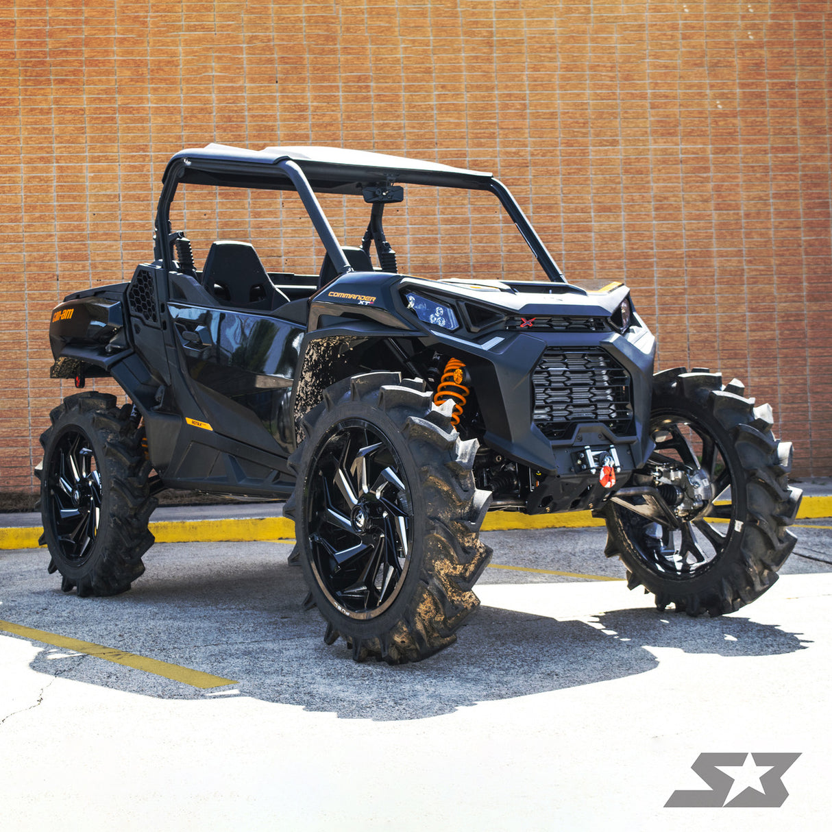 S3 Power Sports Can-Am Maverick Sport / Commander +2" Forward High Clearance A-Arm Kit