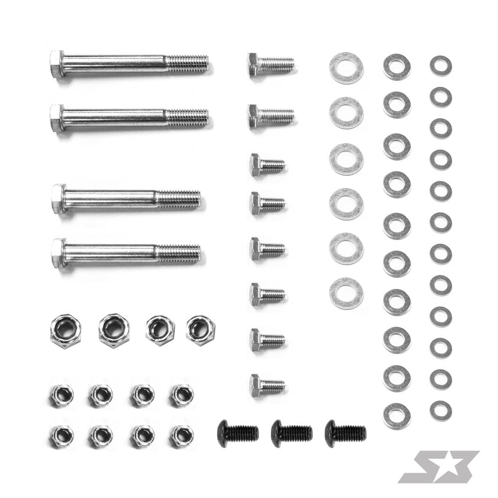 S3 Power Sports Can-Am Maverick X3 Front Gusset Kit