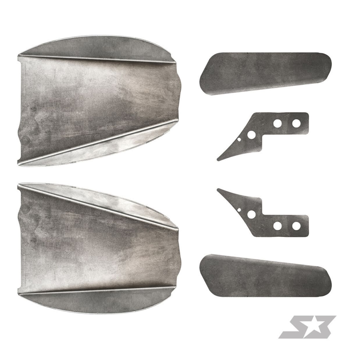 S3 Power Sports Can-Am Maverick X3 Trailing Arms Weld-In Gusset Kit