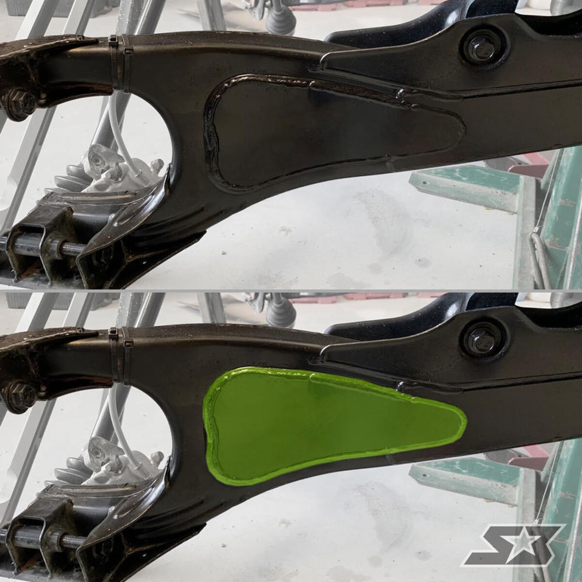 S3 Power Sports Can-Am Maverick X3 Trailing Arms Weld-In Gusset Kit