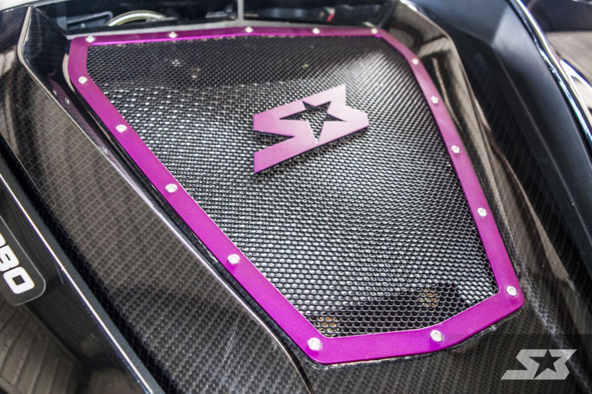 S3 Powersports '13-'16 Can-Am Maverick Vented Hood Insert