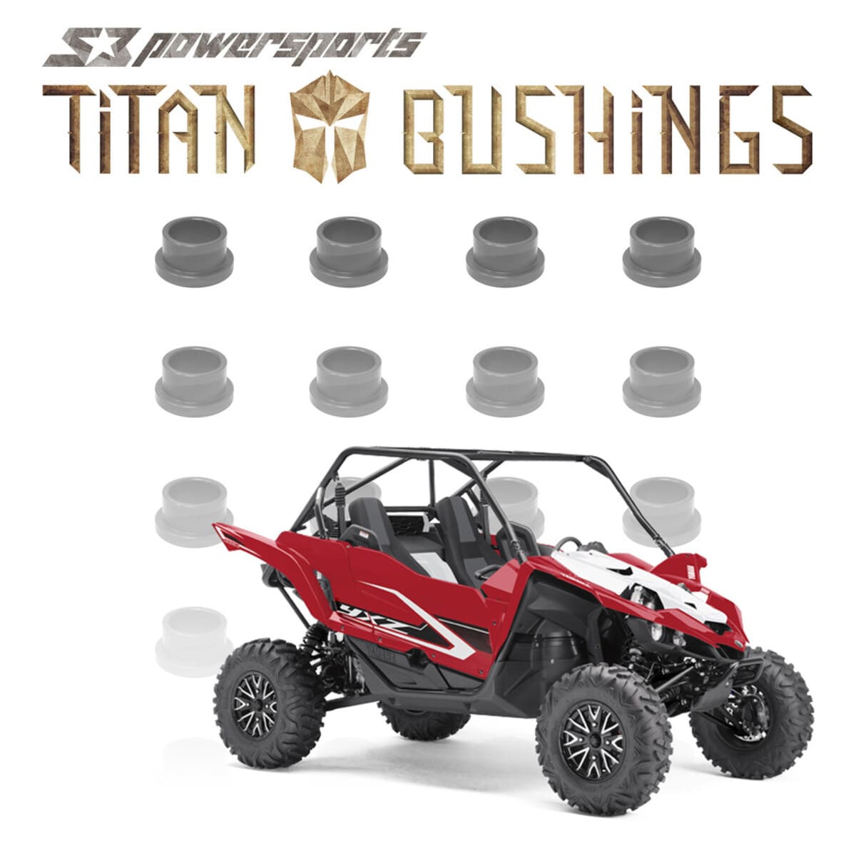 S3 Powersports '16+ Yamaha YXZ Titan A-Arm Bushing Kits