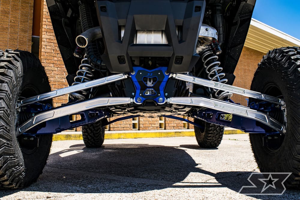 S3 Powersports '18+ Polaris RZR XP Turbo S Billet Aluminum High Clearance Radius Rods