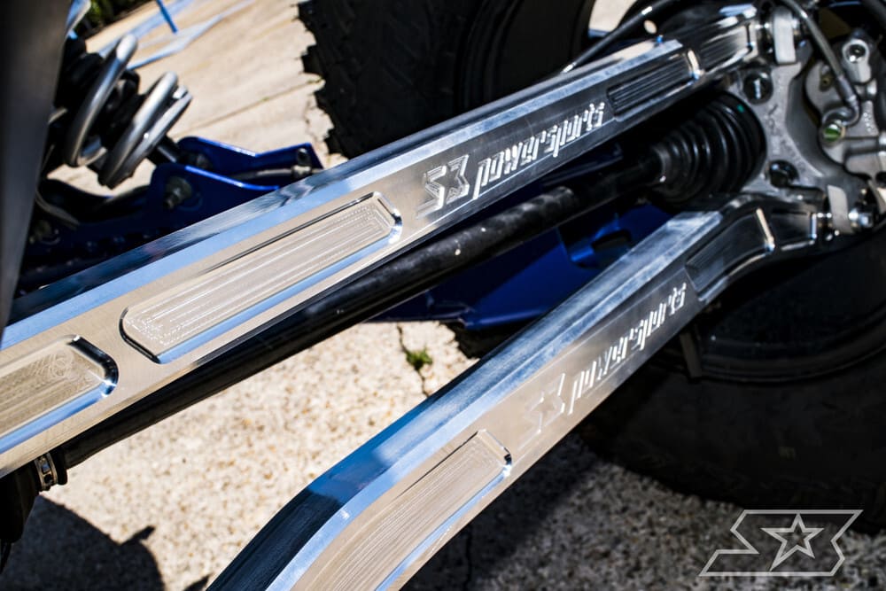 S3 Powersports '18+ Polaris RZR XP Turbo S Billet Aluminum High Clearance Radius Rods