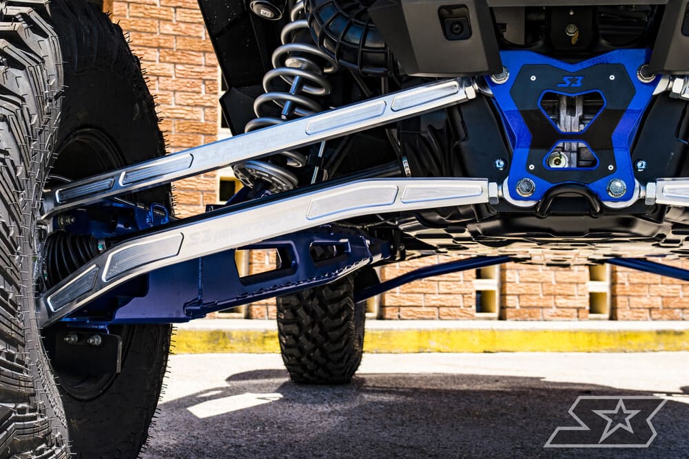 S3 Powersports '18+ Polaris RZR XP Turbo S Billet Aluminum High Clearance Radius Rods