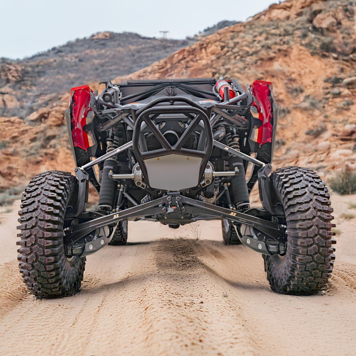 S3 Powersports '24+ Can-Am Maverick R Billet Aluminum High Clearance Radius Rods