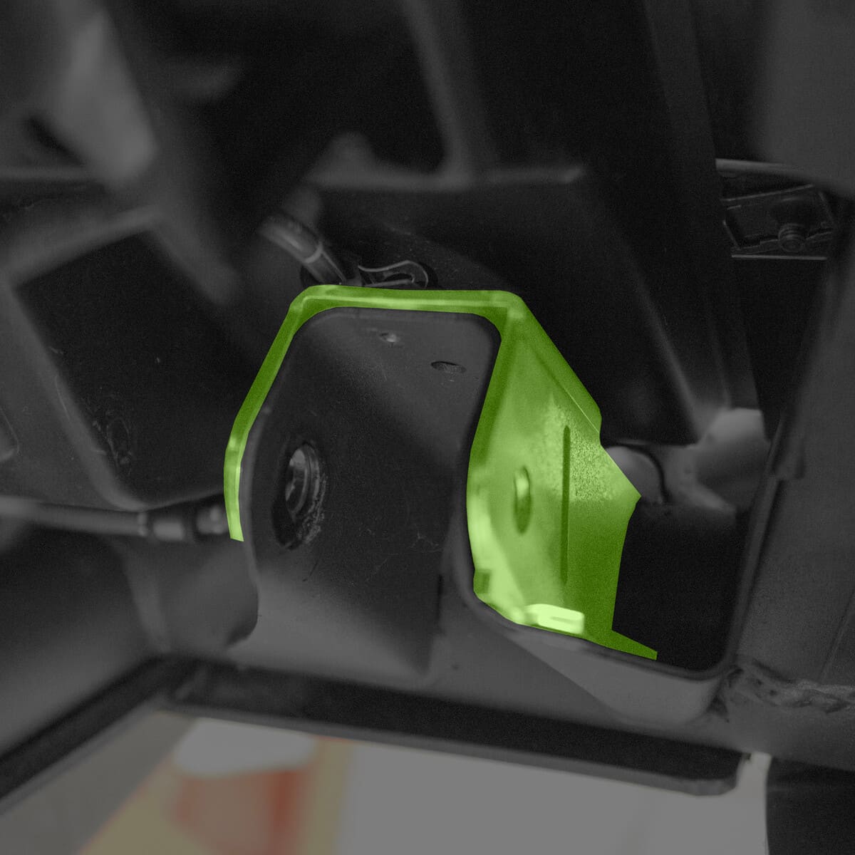 S3 Powersports '24+ Can-Am Maverick R Trailing Arm Mount Weld In Gusset Kit