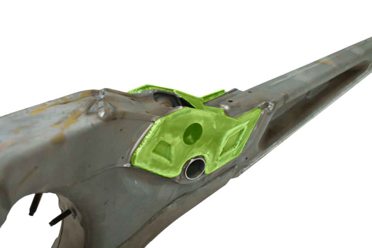 S3 Powersports '24+ Can-Am Maverick R Trailing Arms Weld-in Gusset Kit