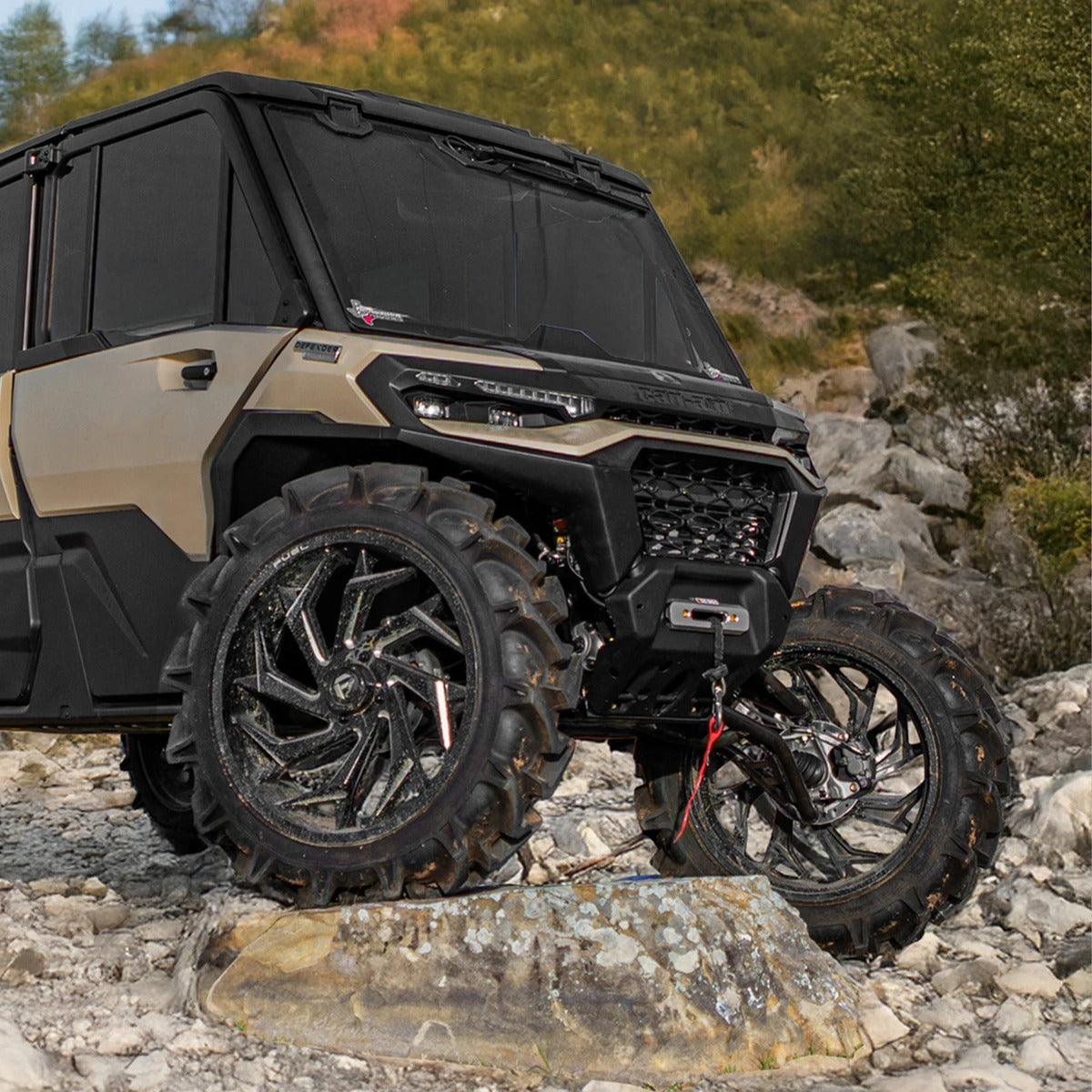 S3 Powersports '26+ Can-Am Defender HD11 +2" Forward High Clearance A-Arm Kit