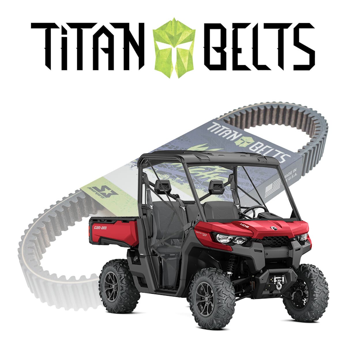 S3 Powersports Can-Am Defender Titan Drive Belt