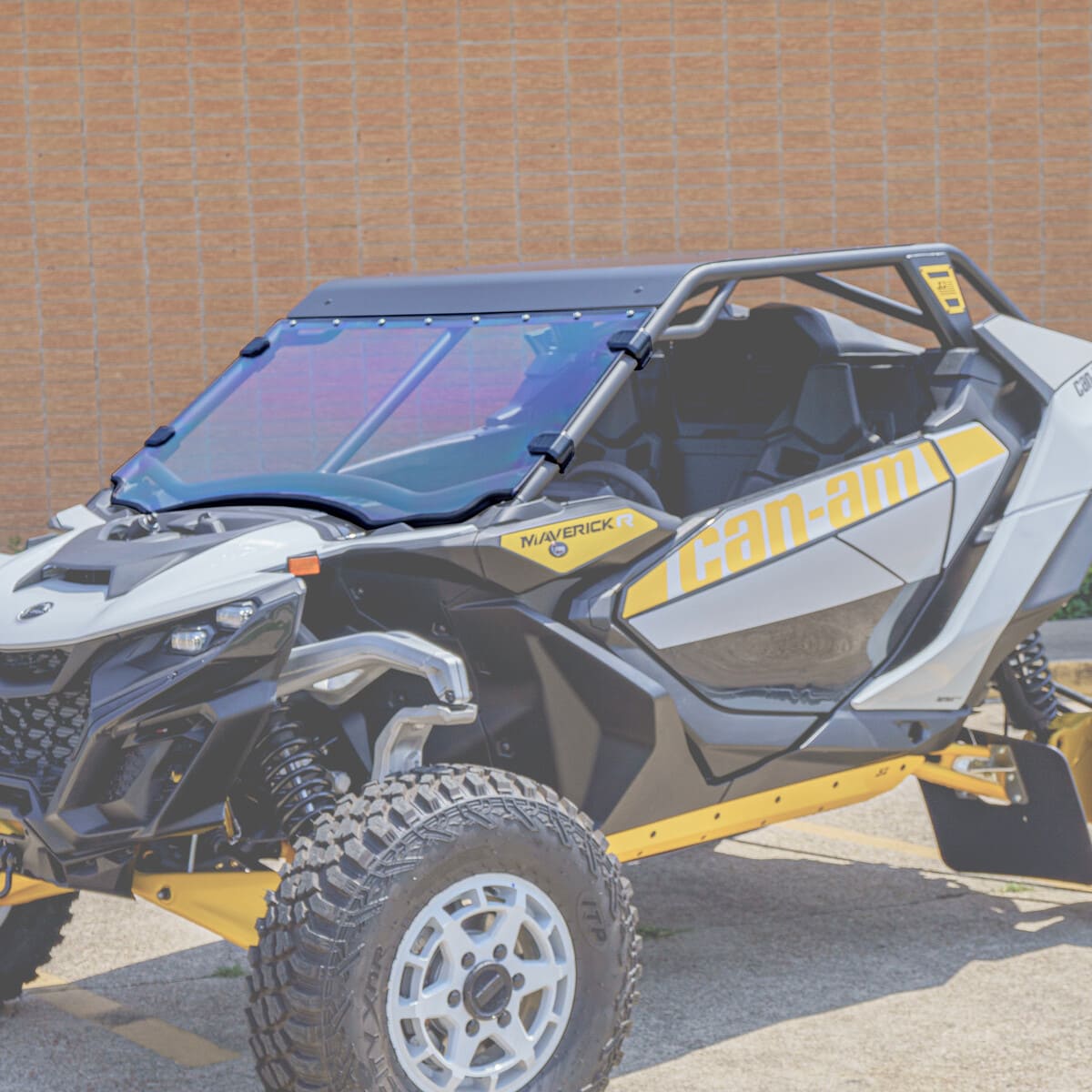 S3 Powersports Can-Am Maverick R Custom Roll Cage Windshield