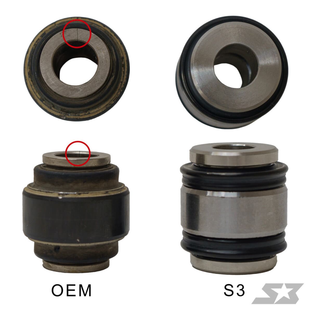 S3 Powersports Fox Shock Uniball Rebuild Kit