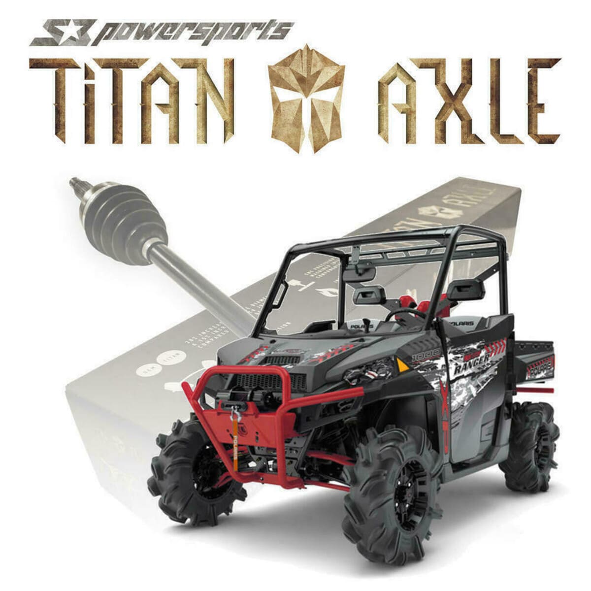 S3 Powersports Polaris Ranger Titan +6" Axles