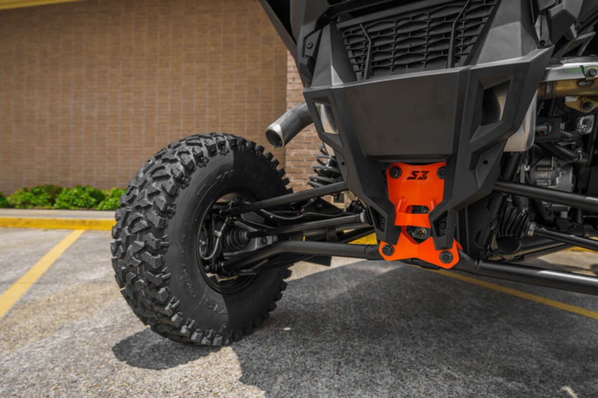 S3 Powersports Polaris RZR Pro R/Turbo R Double Shear Radius Rod Pull Plate