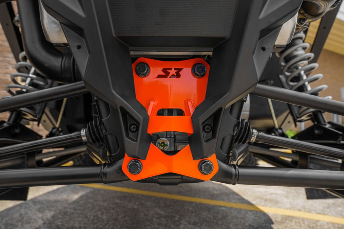 S3 Powersports Polaris RZR Pro R/Turbo R Double Shear Radius Rod Pull Plate