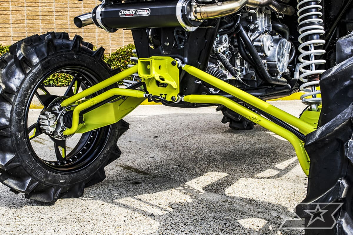 S3 Powersports Polaris RZR XP 1000 2" Hitch Receiver Plate