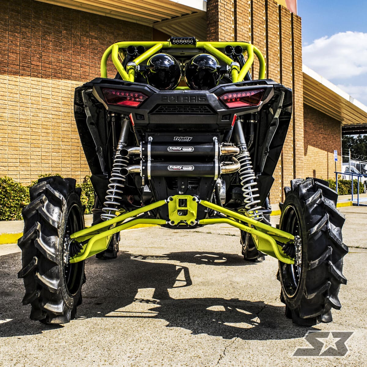 S3 Powersports Polaris RZR XP 1000 2" Hitch Receiver Plate