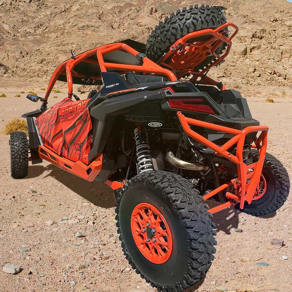 S&B '22-'24 Polaris RZR Pro R 2.0L Wheel Well Mounted Particle Separator