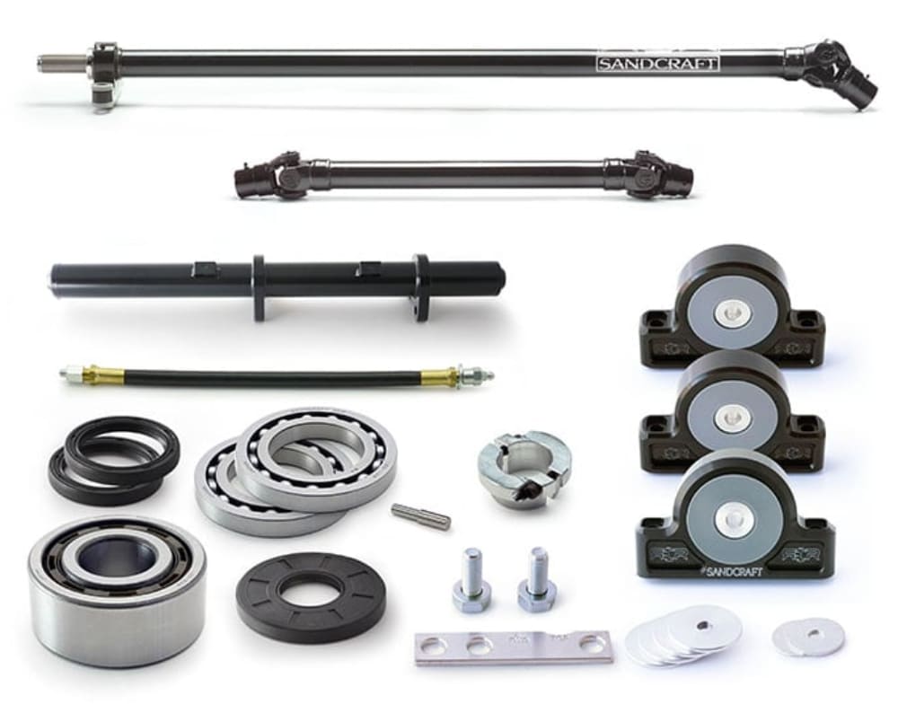 Sandcraft '14-'16 Polaris RZR XP 1000 2 & 4 Seater Complete Drivetrain Solution