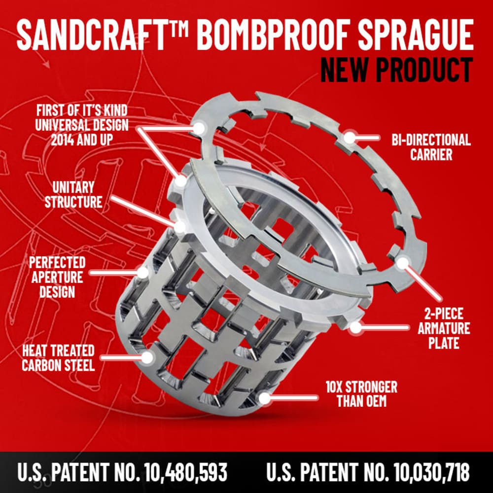 Sandcraft '15-'16 Polaris RZR XP 1000 DIY Bombproof Front Differential Kit