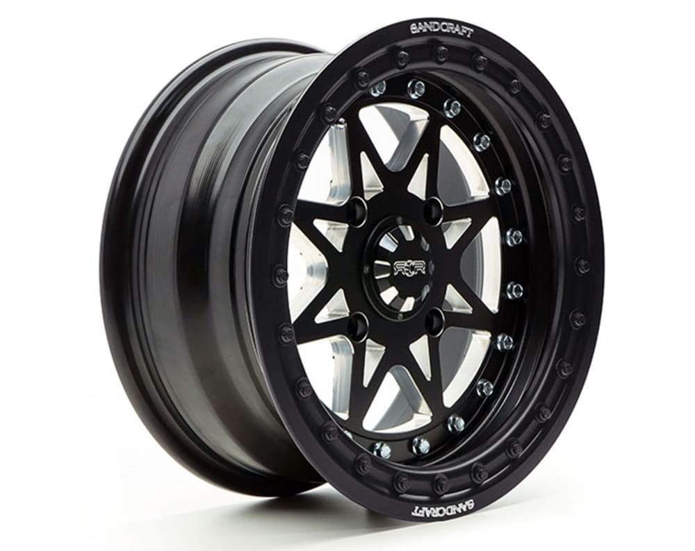 Sandcraft 15" X 8" Fronts & 15" X 11" Rears Nexus Beadlock Wheel