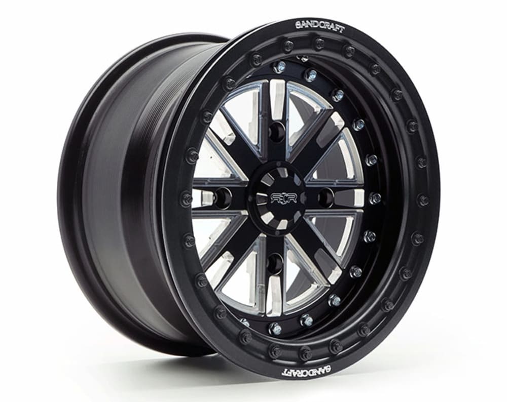 Sandcraft 15" X 8" Fronts & 15" X 11" Rears Nitro Bead lock Wheel