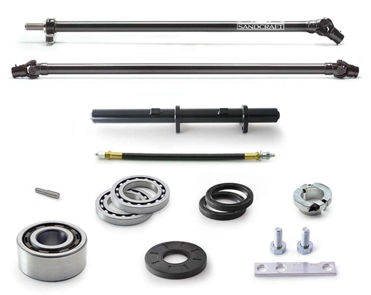 Sandcraft '17-'23 Polaris RZR XP 1000 2s/4s Complete Drivetrain Solution