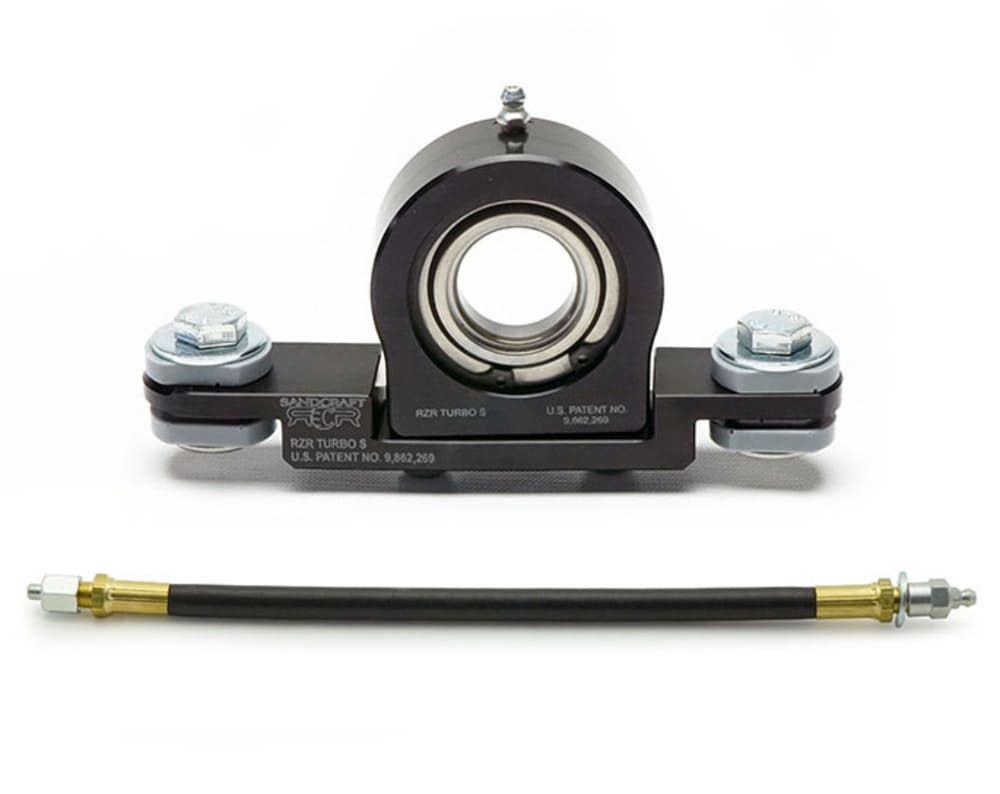 Sandcraft '18-'21 Polaris Xp Turbo S Gen3 Carrier Bearing & Grease Whip Combo