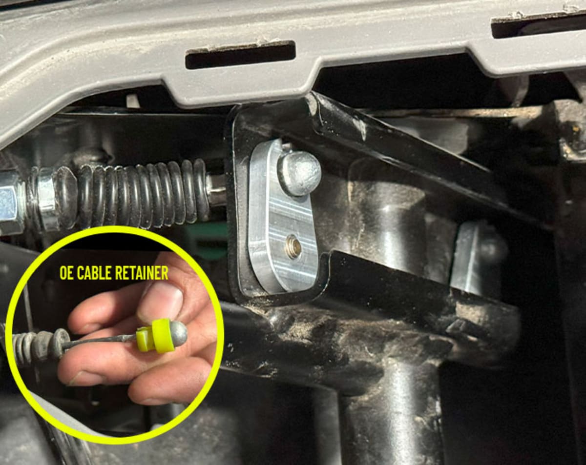 Sandcraft '21+ Polaris RZR Pro R Shift Cable Retainer