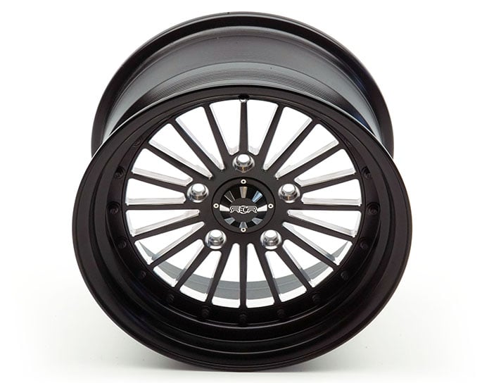 Sandcraft Polaris RZR Pro R 15" X 8" Fronts & 15" X 11" Rears Nano Wheel