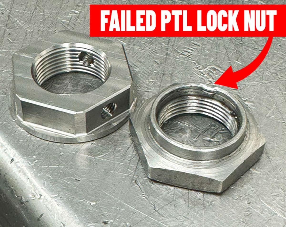 Sandcraft PTL Lock Nut w/ Set Screw