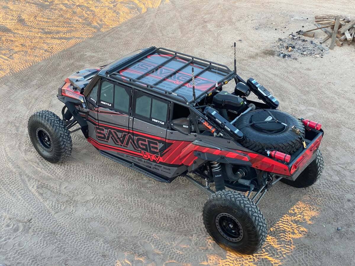 Savage UTV Phoenix/Phoenix DS CO2 Air Jack Revolve UTV Spare Tire Storage