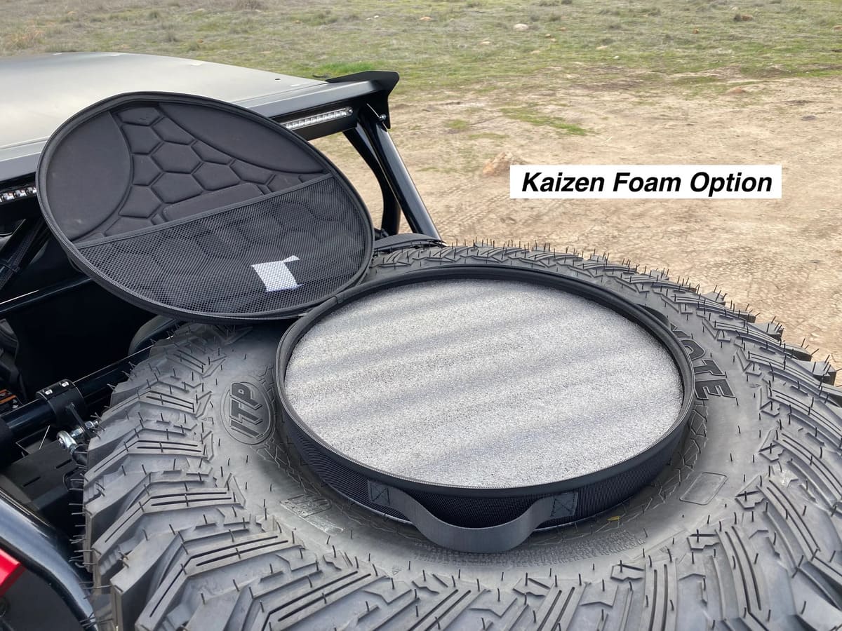 Savage UTV Revolve Spare Tire Mounted Storage