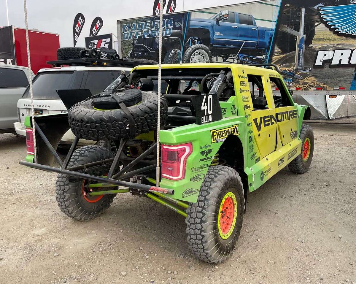 Savage UTV Revolve Spare Tire Mounted Storage