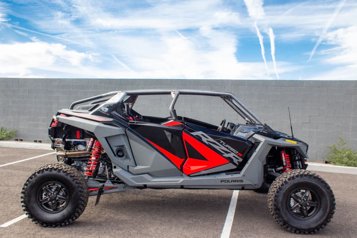 SDR '22-'24 Polaris RZR Turbo R 4 Works Package Fastback Shorty Cage