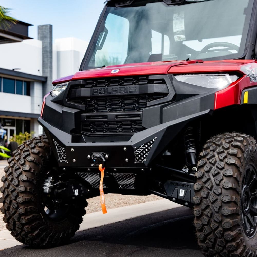 SDR '25 Polaris Ranger XP 1000 X-Plorer Series Front Bumper with Winch Mount
