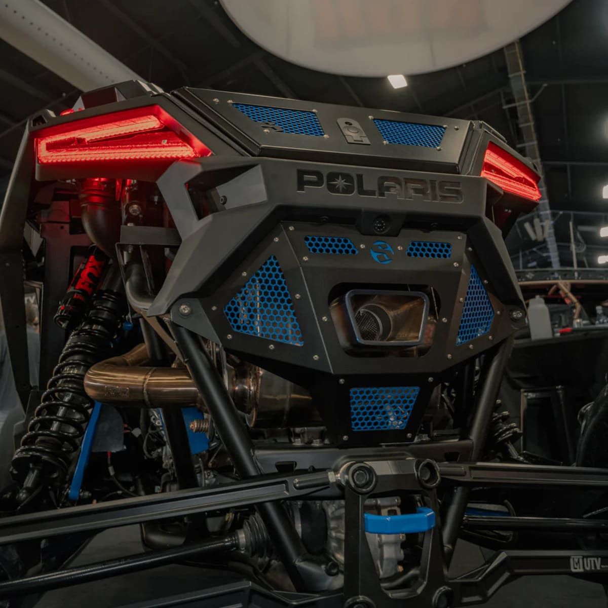 SDR Polaris RZR Pro R Rear Exhaust Grille Cover