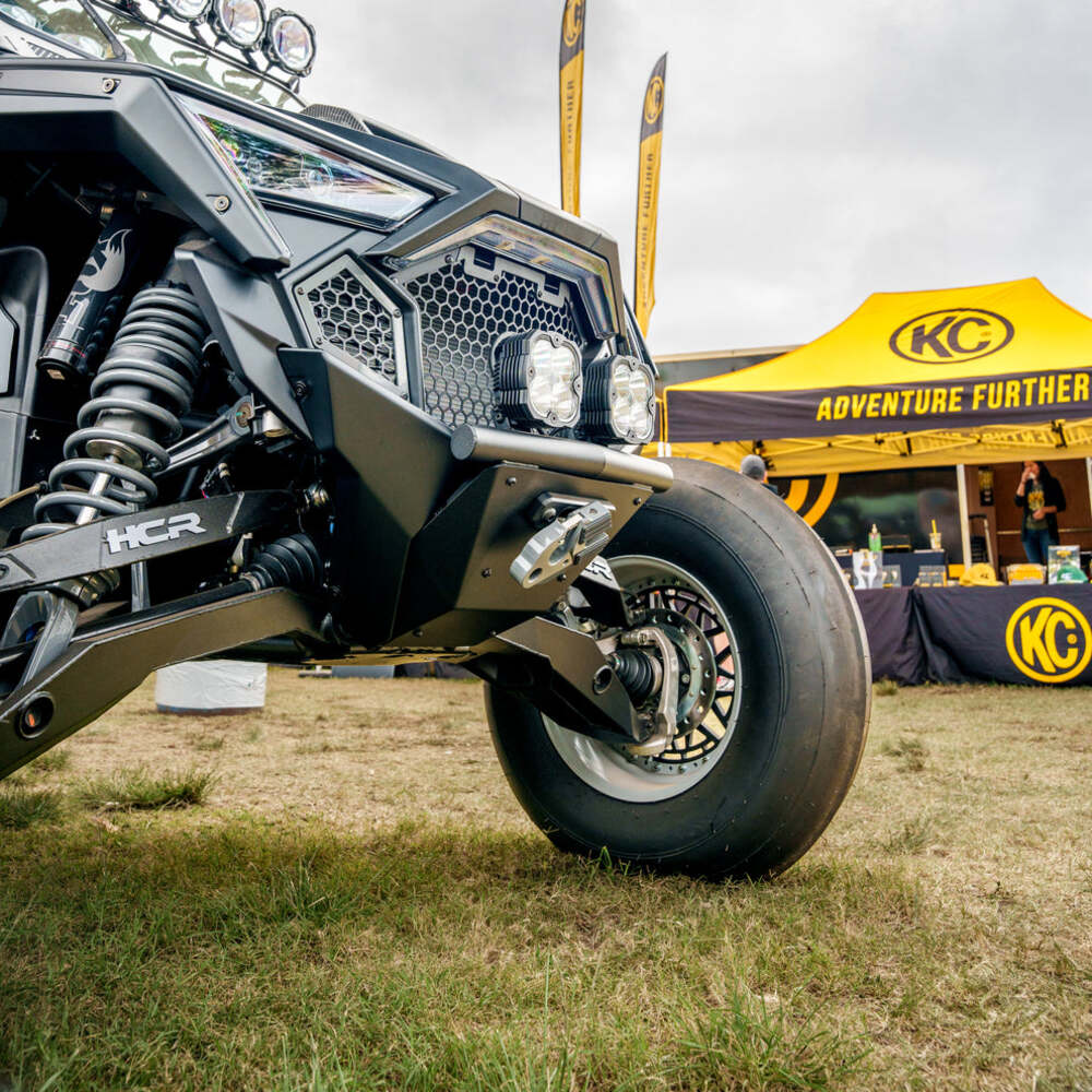 SDR Polaris RZR Pro R Single Tube Front Bumper & Winch Mount