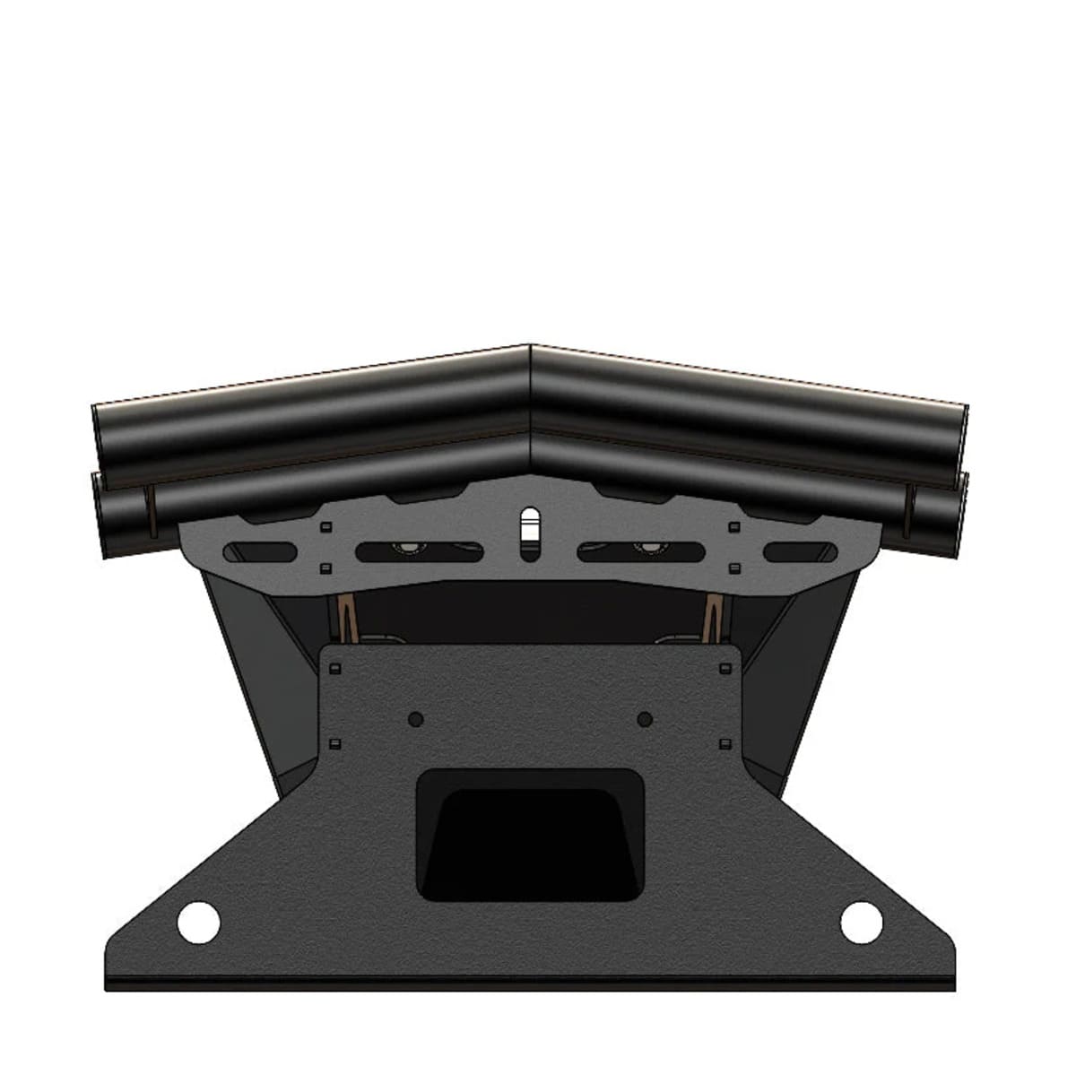 SDR Polaris RZR Pro XP Double Tube Front Bumper w/ Winch Mount